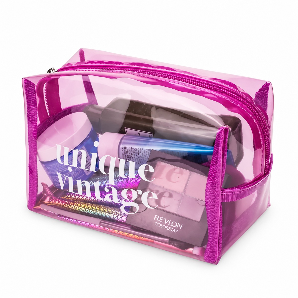 Clear PVC Zipper Pouch reference sample