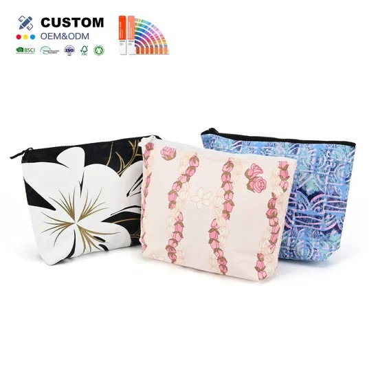Tyvek cosmetic pouch direction bag reference