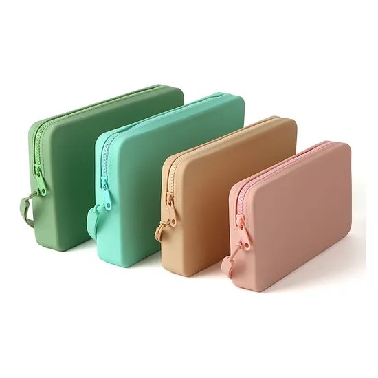 Silicone cosmetic pouches bag reference