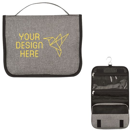 Heathered Hanging Toiletry Bag external design reference