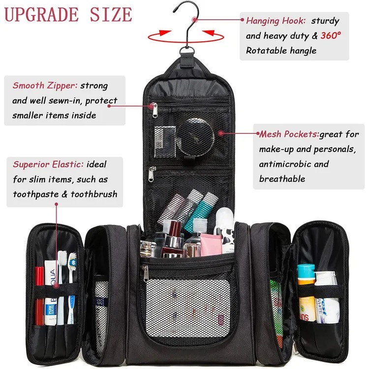 Modular Hanging Toiletry Kit external design reference